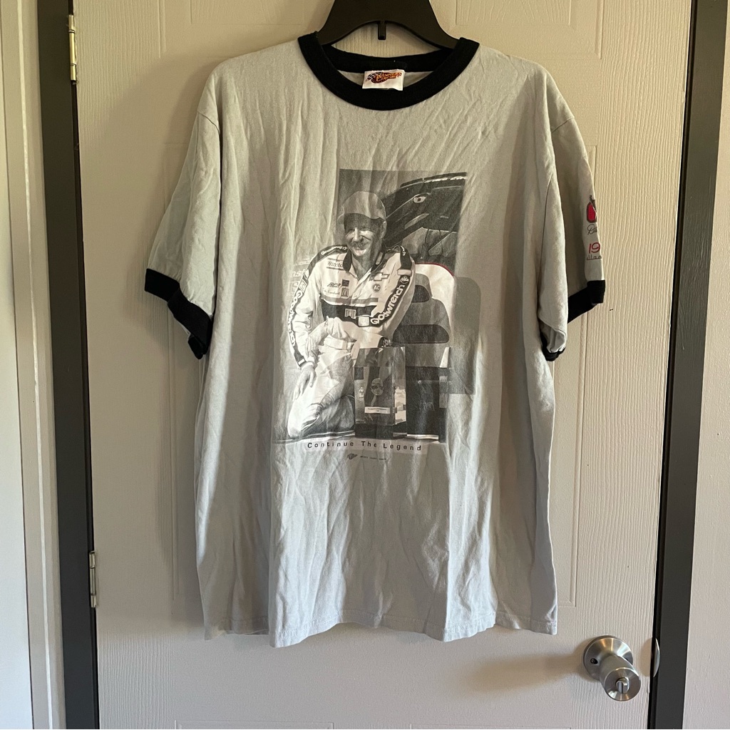 Nascar Dale Earnhardt 1990 Talladega Win Vintage Winners Circle Tee Xl